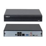 NVR 4 Channel Compact 1U 1HDD 4PoE  Network Video Recorder