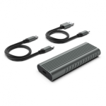 CAIXA EXTERNA USB 3.2 USB C-C E USB C-A (M)