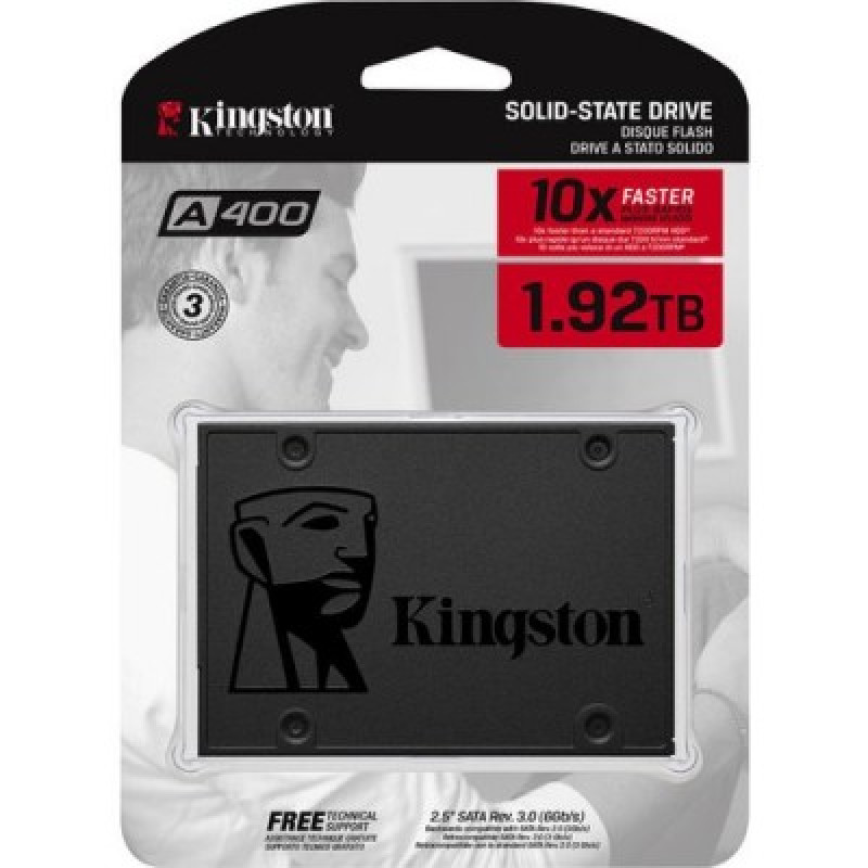 HD INT 2.5' 1920 GB SSD KINGSTON A400 SATA III