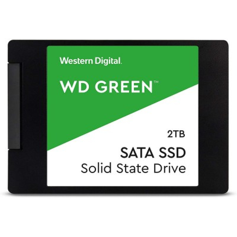 DISPONÍVEL 178 200,00 AKz sem IVA 1  HD INT 2.5' 2TB SSD WD VERDE SATAIII 545MB/S