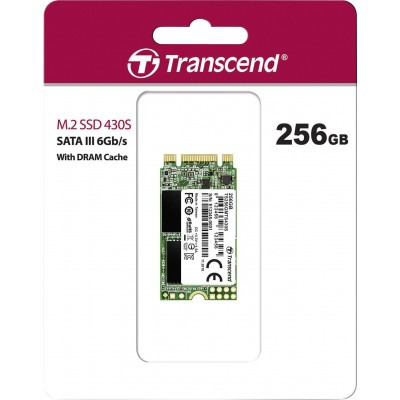 HD INT M.2 256 GB SSD TRANSC. SATAIII 430S