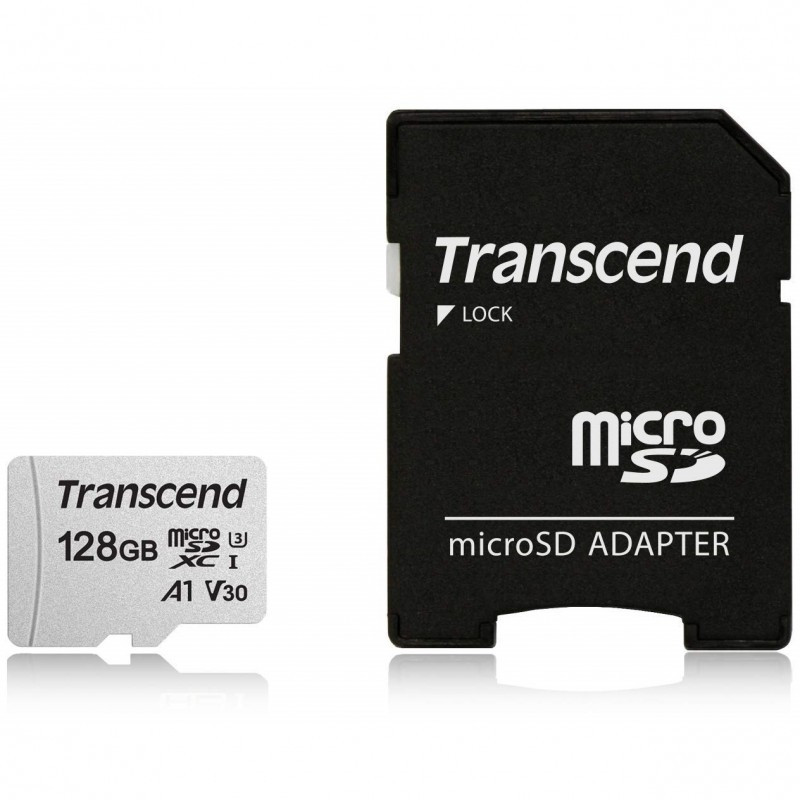 TRANSCEND CARTÃO DE MEMÓRIA 128GB UHS-IU C/ADAPTADOR