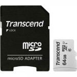 TRANSCEND CARTÃO DE MEMÓRIA 64GB UHS-I U C/ADAPTADOR