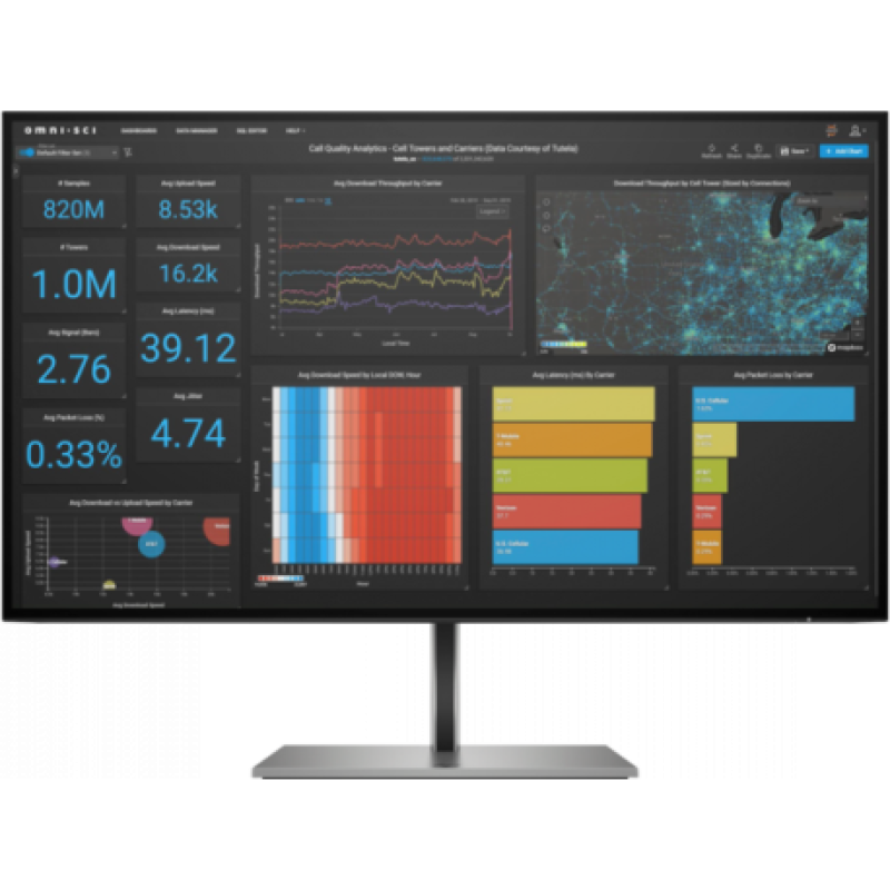 HP MONITOR Z 27'' 27Q G3 QHD HDMI/DISPLAYPORT/USB