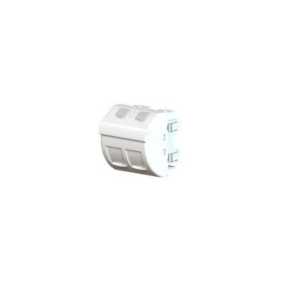 NET CONECTORES RJ-45 ANGLED+DUAL BRANDR  Part-Number: MMCANGLGD45002