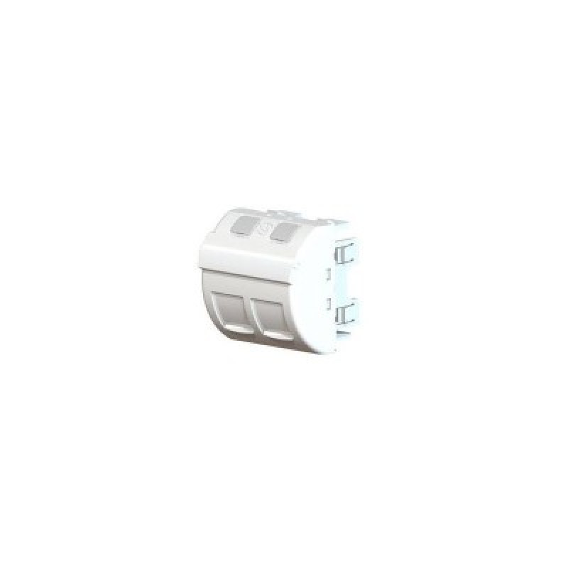 NET CONECTORES RJ-45 ANGLED+DUAL BRANDR