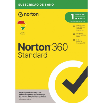 NORTON ANTIVIRUS 360 STANDARD 10GB 1 DISPOSITIVO WRT DRMKEY FTP