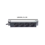 INTELLINET PDU RACKMOUNT 1U 4-SAÍDAS 10''