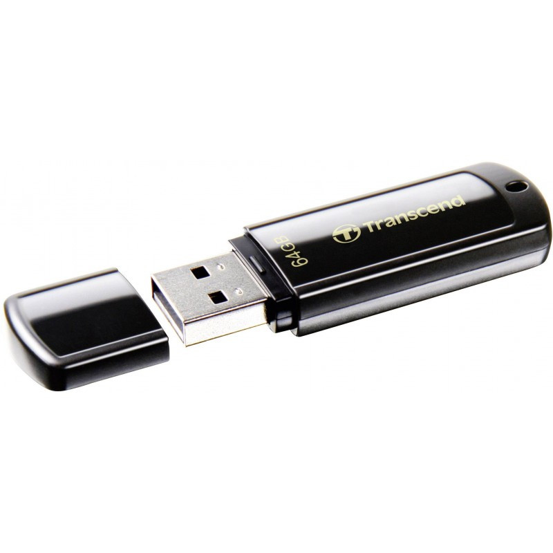 TRANSCEND PEN DRIVE 64GB 350 USB 2.0 Flash Drive