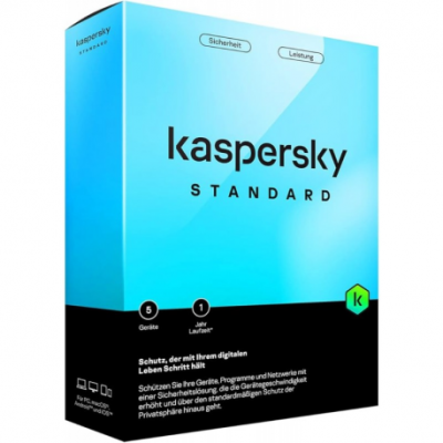 KASPERSKY ANTIVIRUS STANDARD 5 PCS