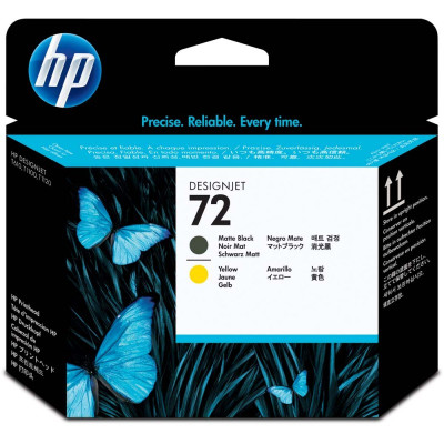 HP TINTEIRO 72 PH PRETO/AMARELO