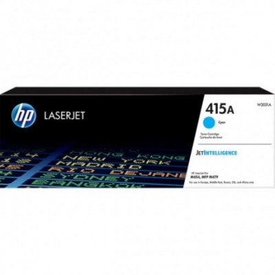 HP TONER 415A CIANO LJ PRO M45X/M47X (2,100 PAG)