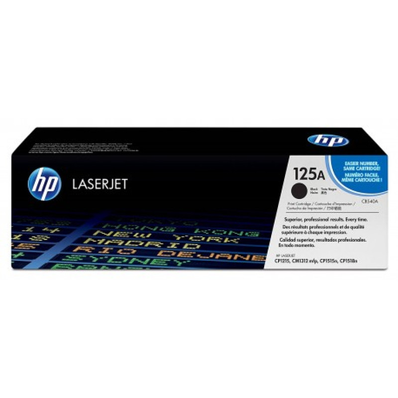 HP TONER 125A CM1312/CP1215/CP1515 PRETO (CB540A)