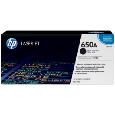 HP TONER 650A CP5525 PRETO (CE270A)