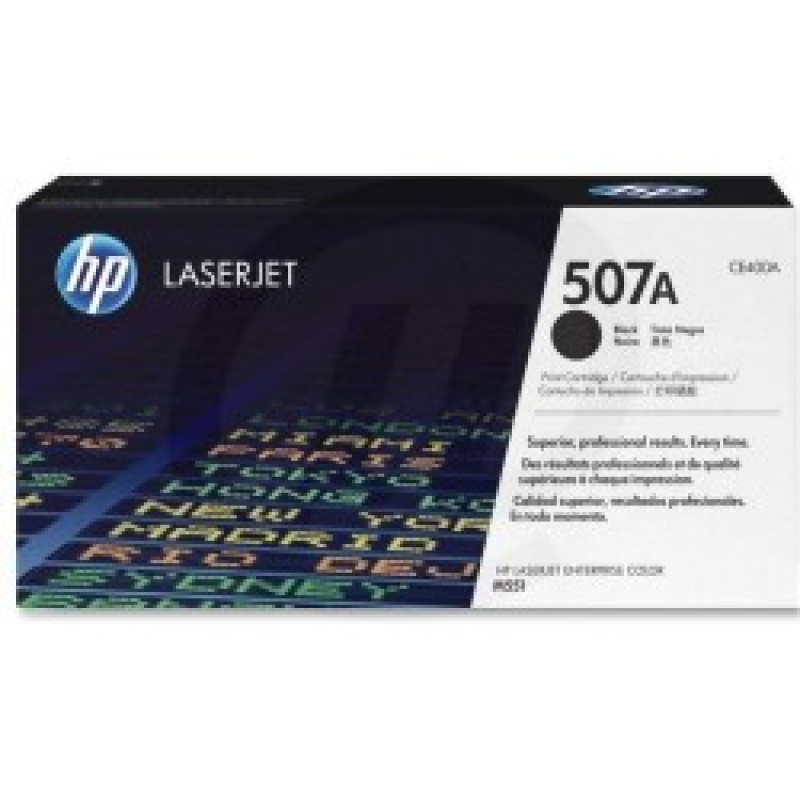 HP TONER 507A M551 PRETO (CE400A)