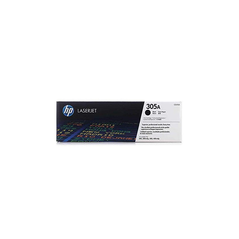 HP TONER 305A LJ300/400 PRETO (CE410A)