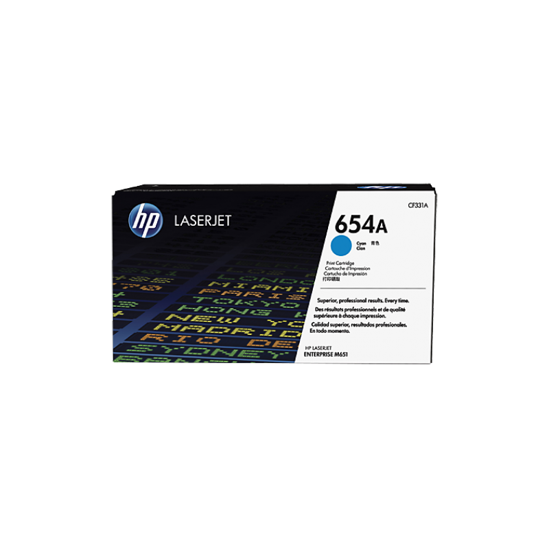 HP TONER 654A M651 CIANO (CF331A)