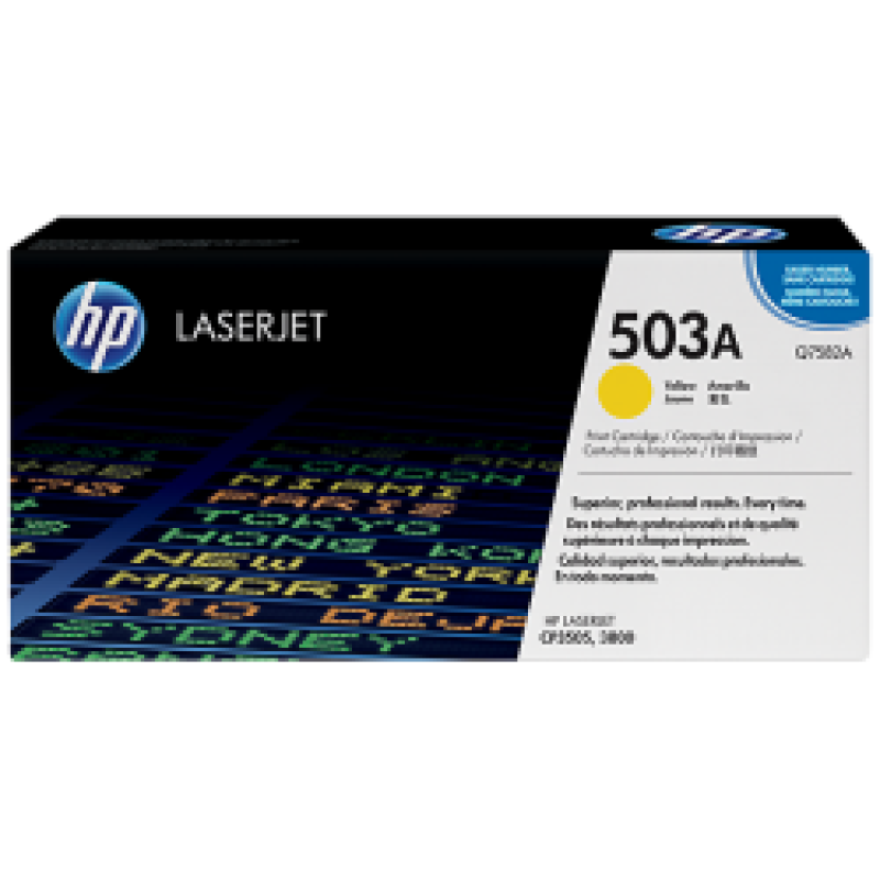 HP TONER 503A 3800 AMARELO (Q7582A)