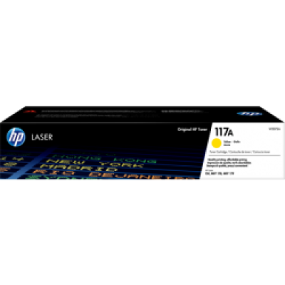 HP TONER W2072A 117A AMARELO LASERJET 150/MFP178/MFP179