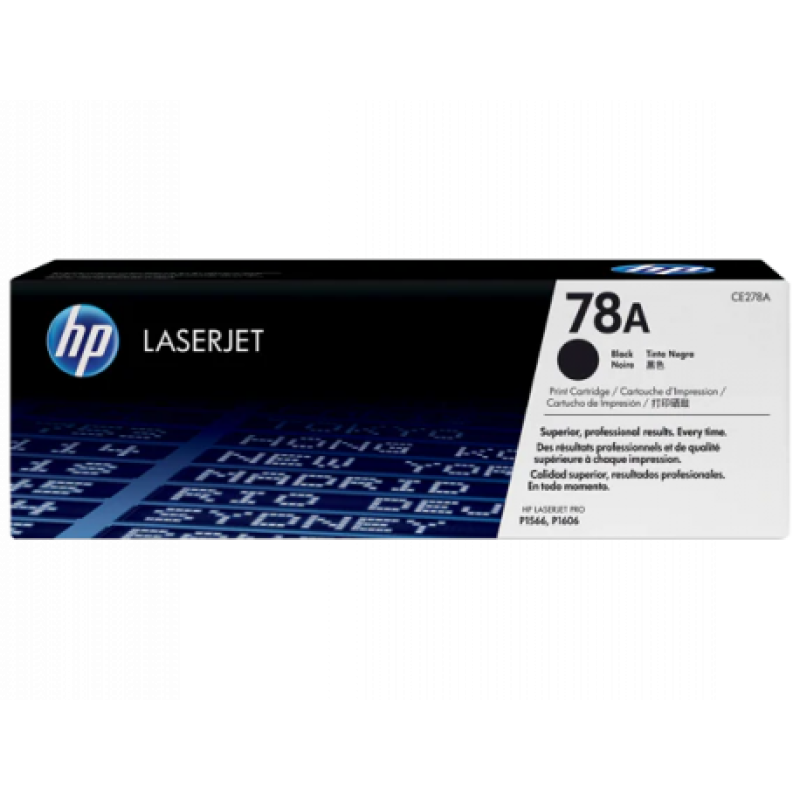 HP TONER 78A 1606/1536 PRETO (CE278A)