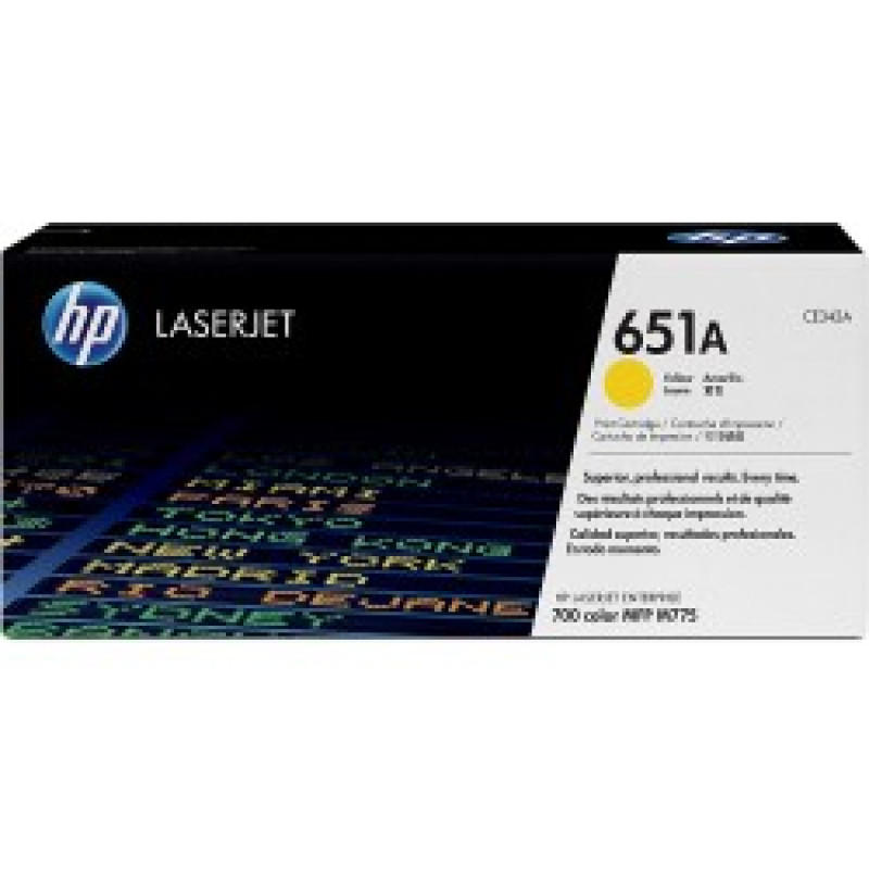 HP TONER 651A MFP 775 AMARELO (CE342A)