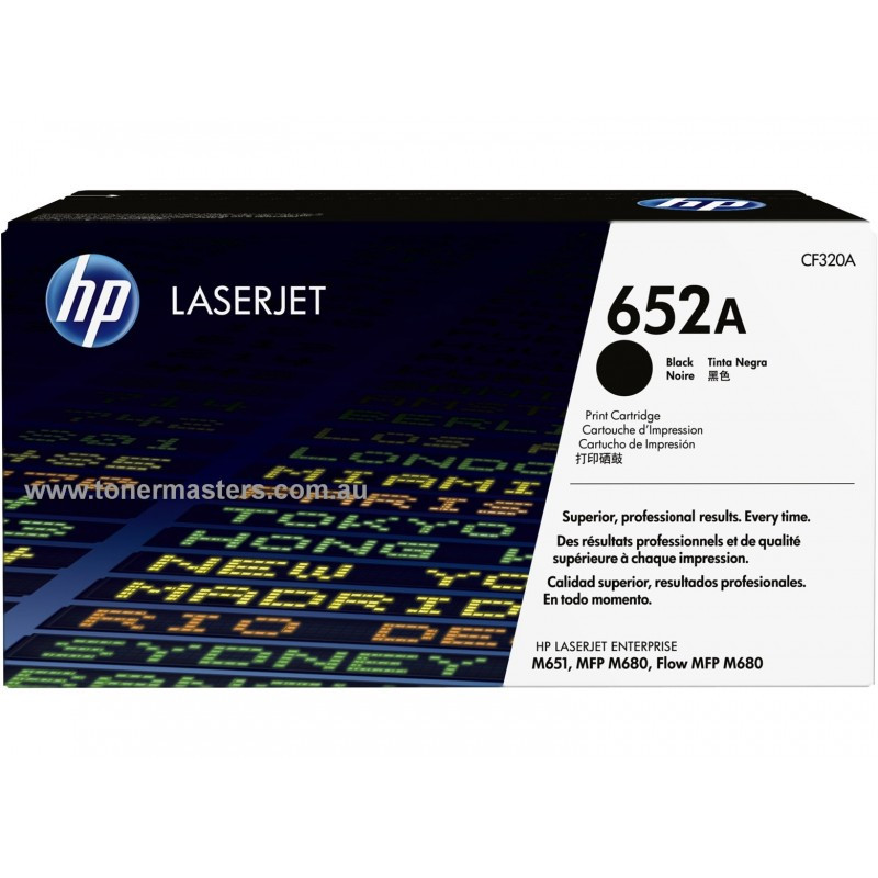 HP TONER 652 M651 PRETO (CF320A)