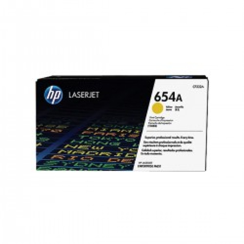 HP TONER 654A M651 AMARELO (CF332A)